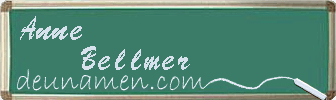 Anne Bellmer Visitenkarte